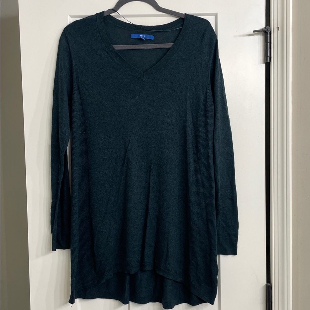 Apt. 9 Deep Teal Knit Top